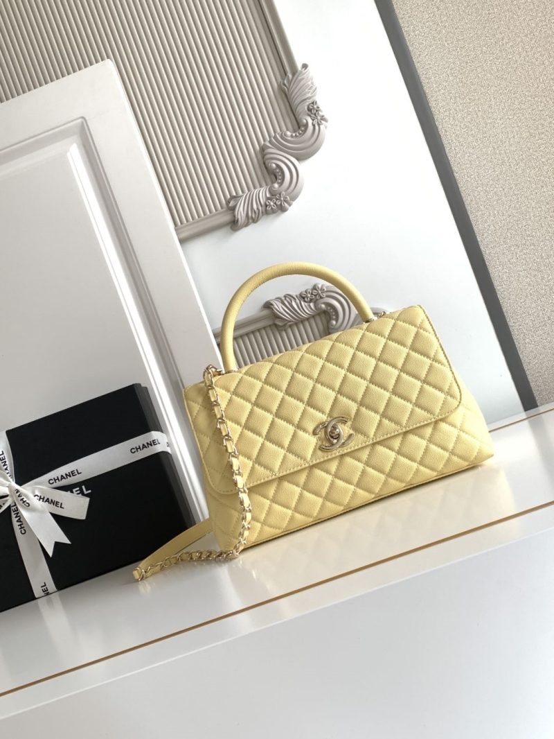 Ch**el top handle bags